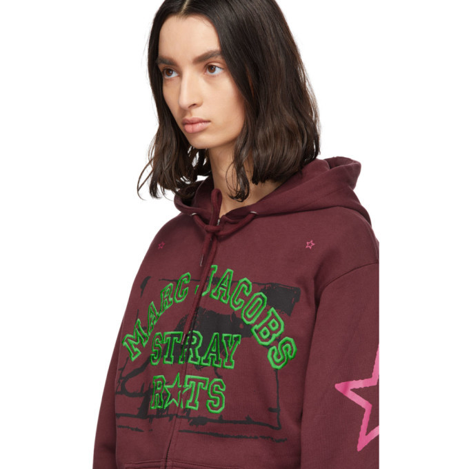 Marc Jacobs Burgundy Stray Rats Edition 