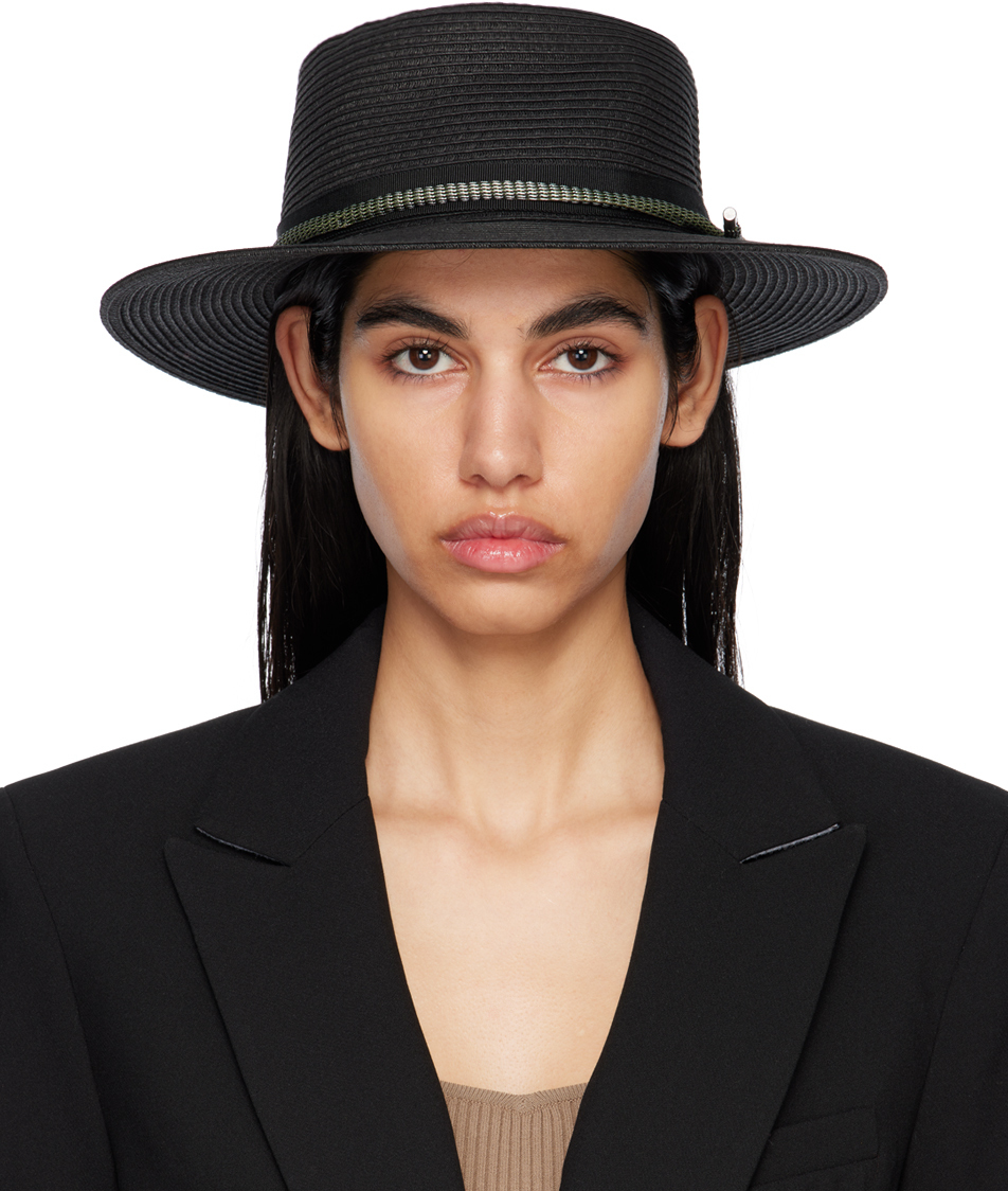 rag & bone Black Somer Beach Hat Rag and Bone