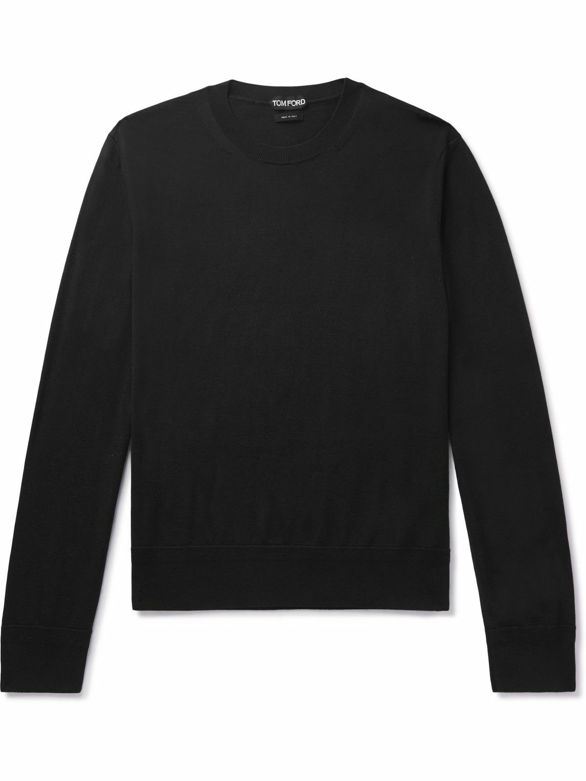 TOM FORD - Wool Sweater - Black TOM FORD