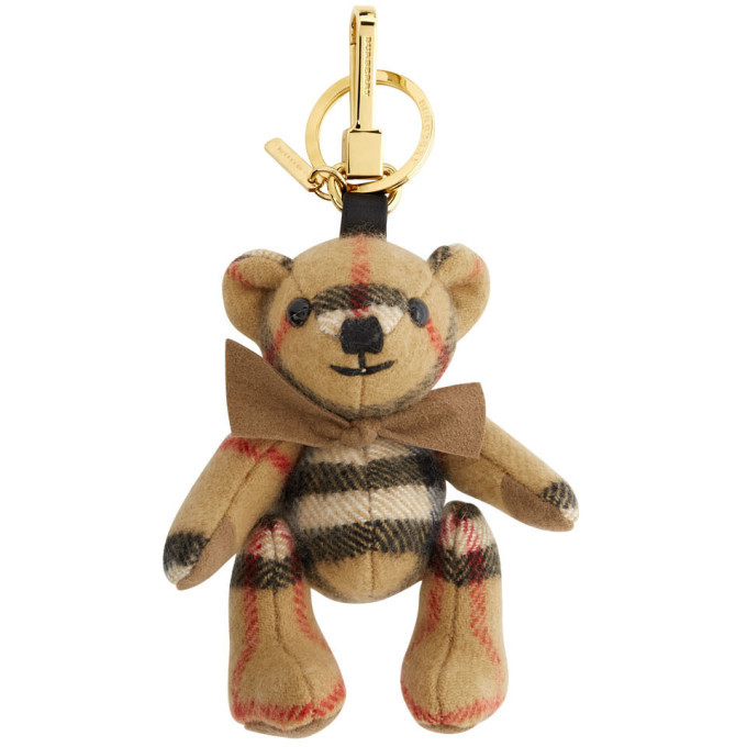 burberry bear keychain