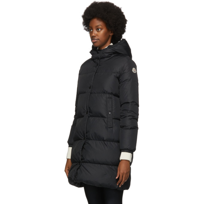 moncler burgaux hooded down coat