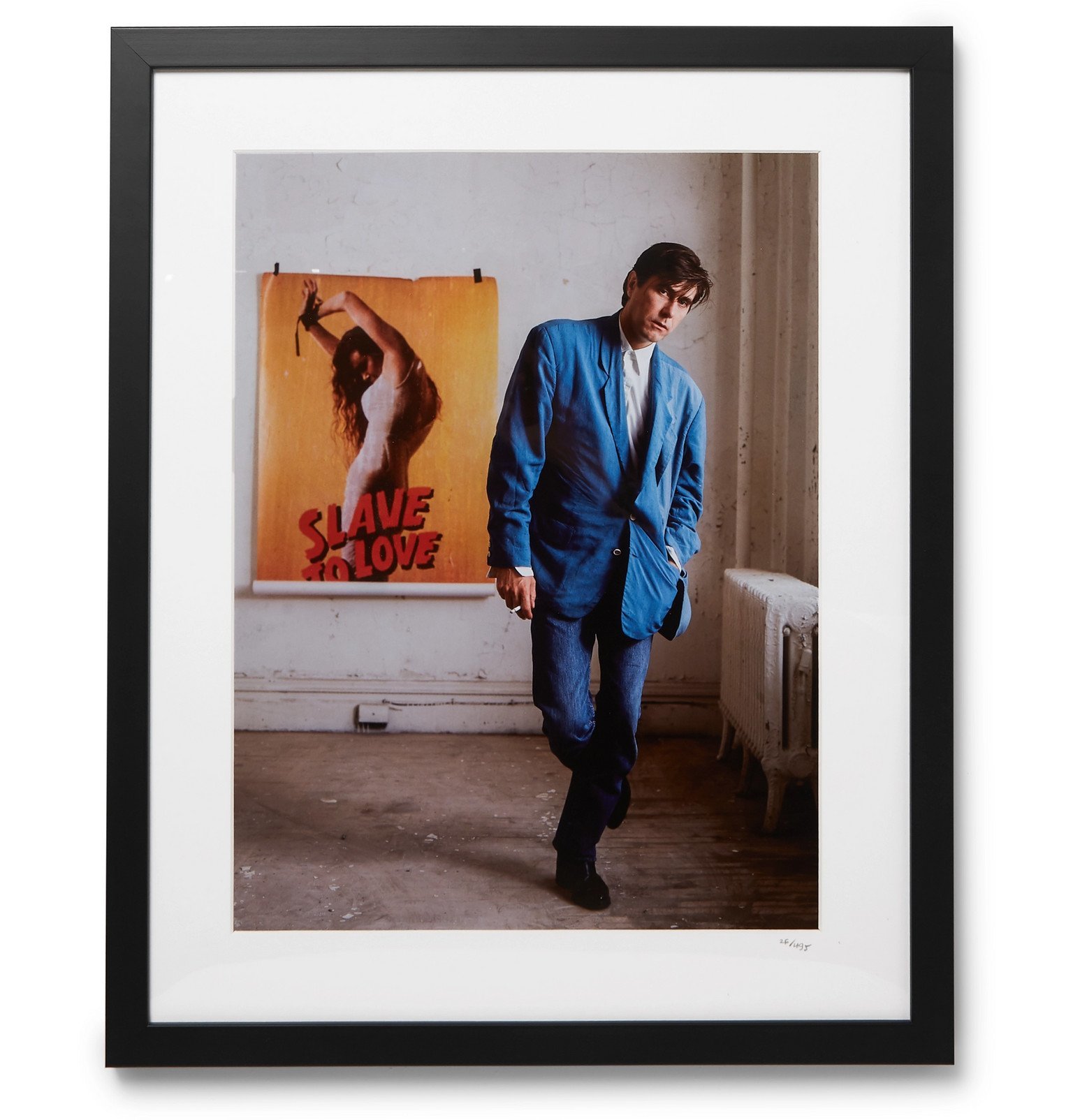Sonic Editions - Framed 1985 Bryan Ferry For U.S. Magazine Print, 16" x 20" - Multi Sonic Editions
