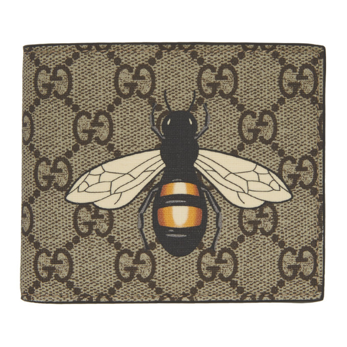 gucci honey bee wallet