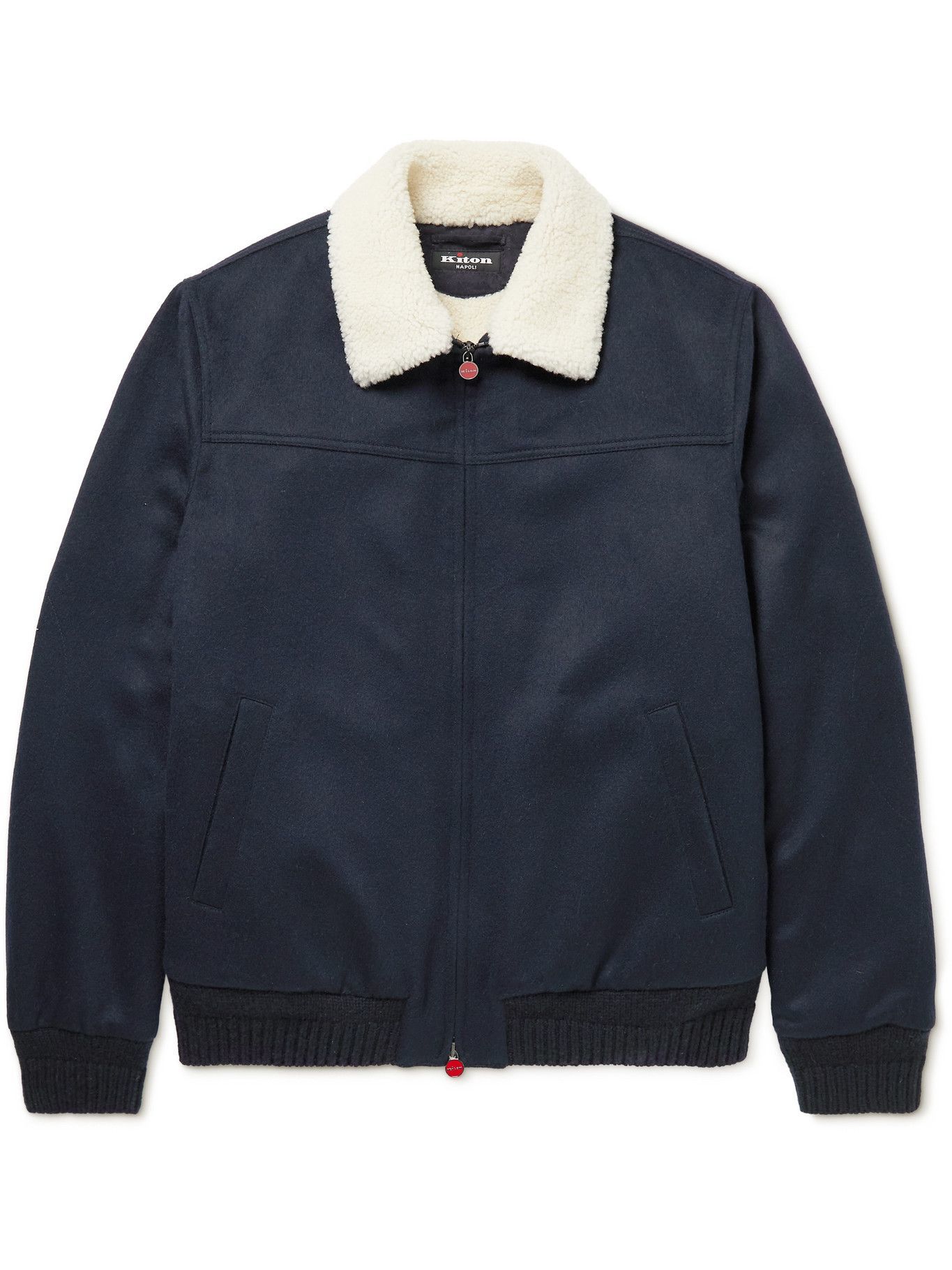 kiton shearling