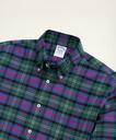 Brooks Brothers Men's Regent Regular-Fit Portuguese Flannel Shirt | Green