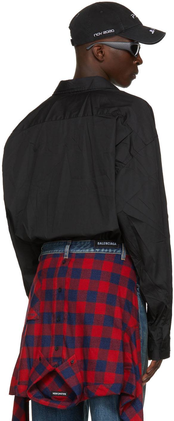 balenciaga poplin shirt