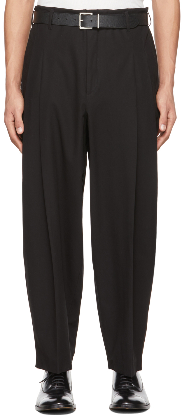 LU'U DAN SSENSE Exclusive Black Bontan Trousers LU'U DAN