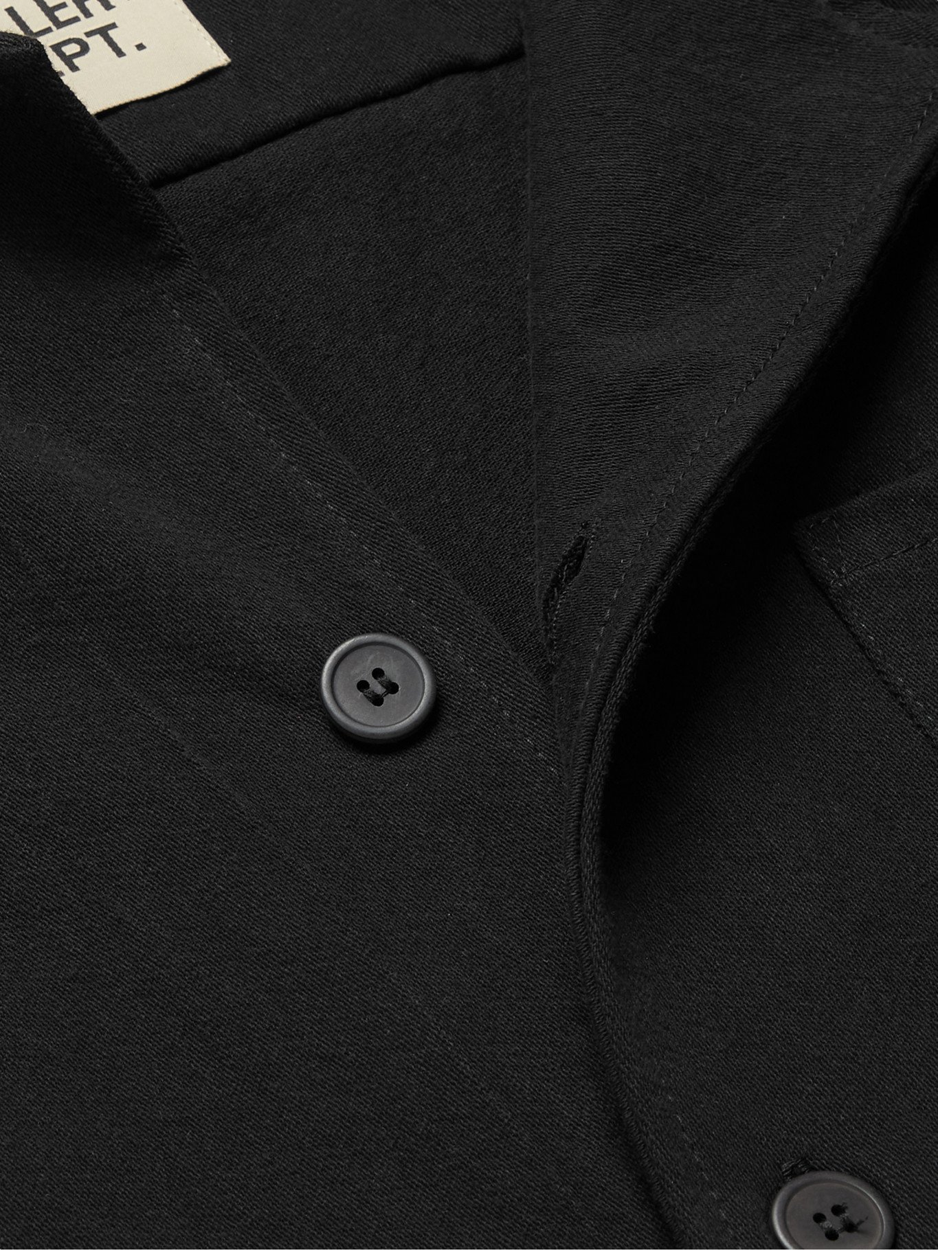 GALLERY DEPT. - Parker Camp-Collar Logo-Appliquéd Printed Cotton-Twill ...