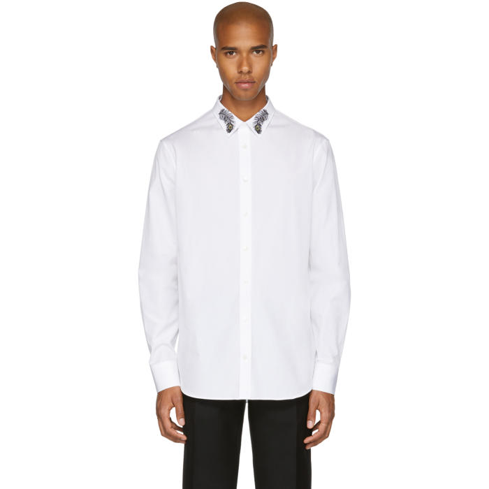 alexander mcqueen collar shirt