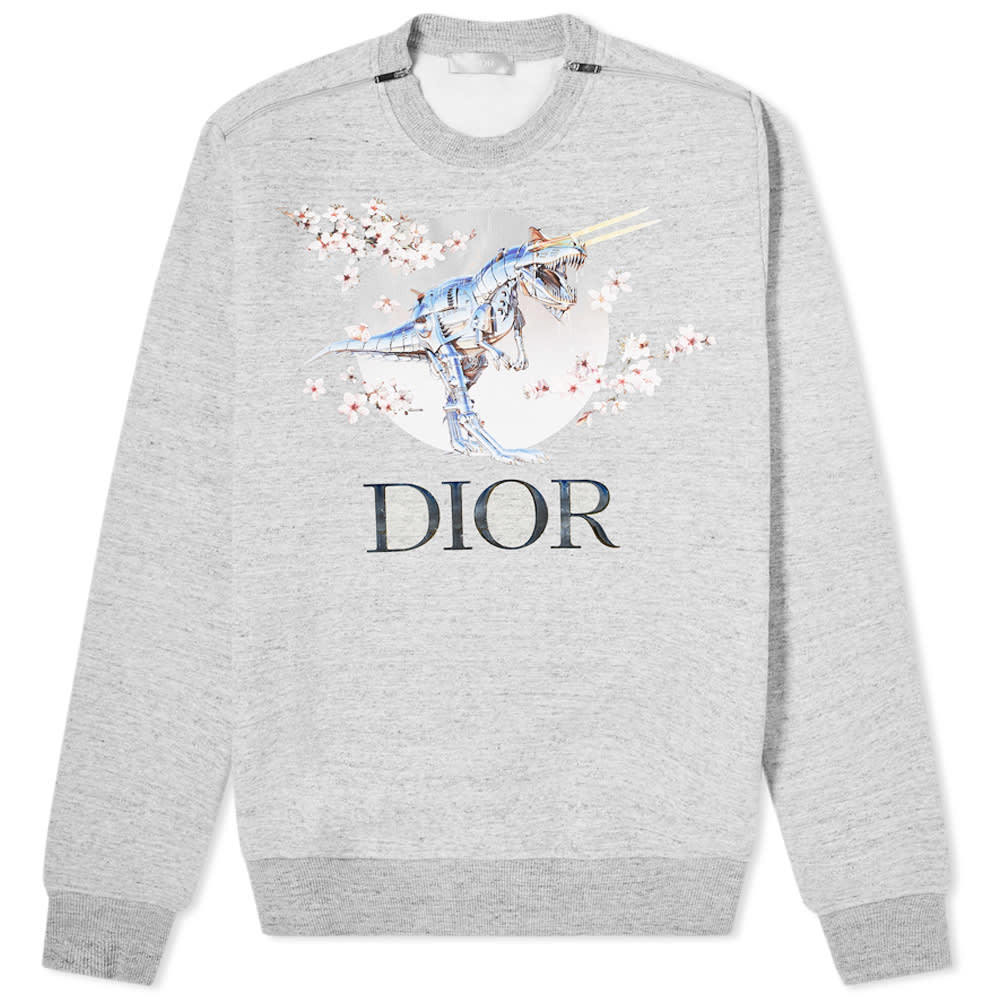 Dior Homme Sorayama T-Rex Crew Sweat Dior Homme