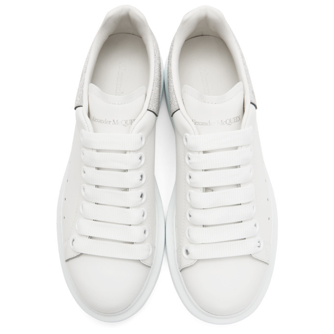 white and silver alexander mcqueen