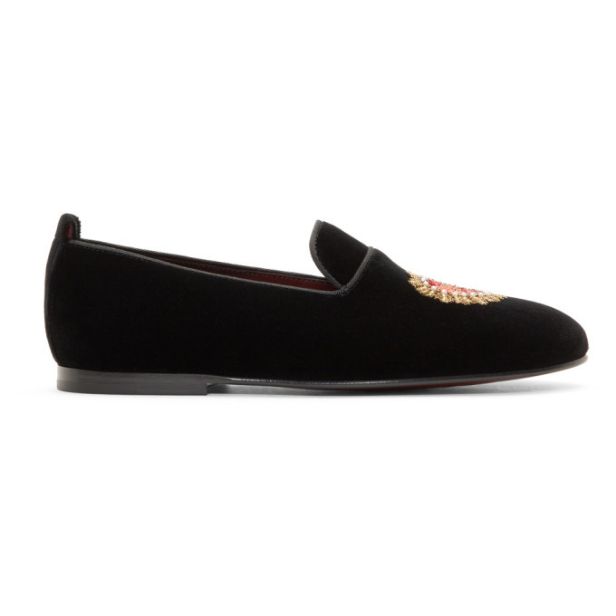 Dolce and Gabbana Black Young Pope Loafers Dolce & Gabbana