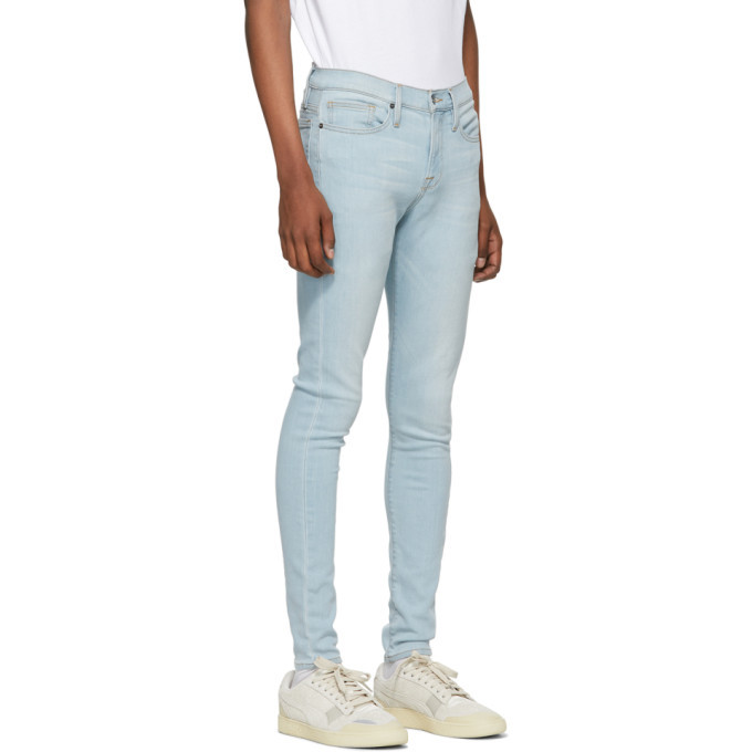 Frame Blue Jagger True Skinny Jeans 