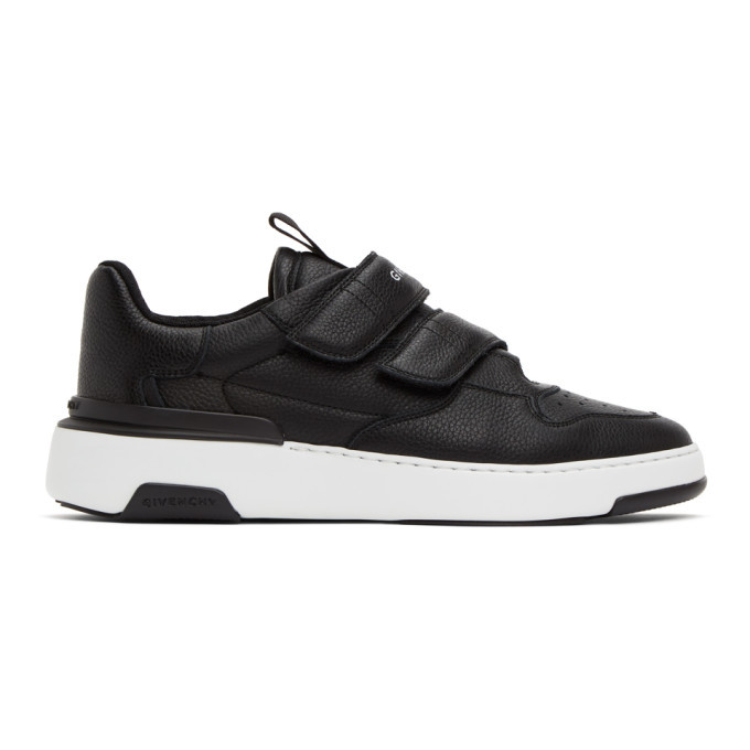 Givenchy Black Velcro Wing Sneakers Givenchy