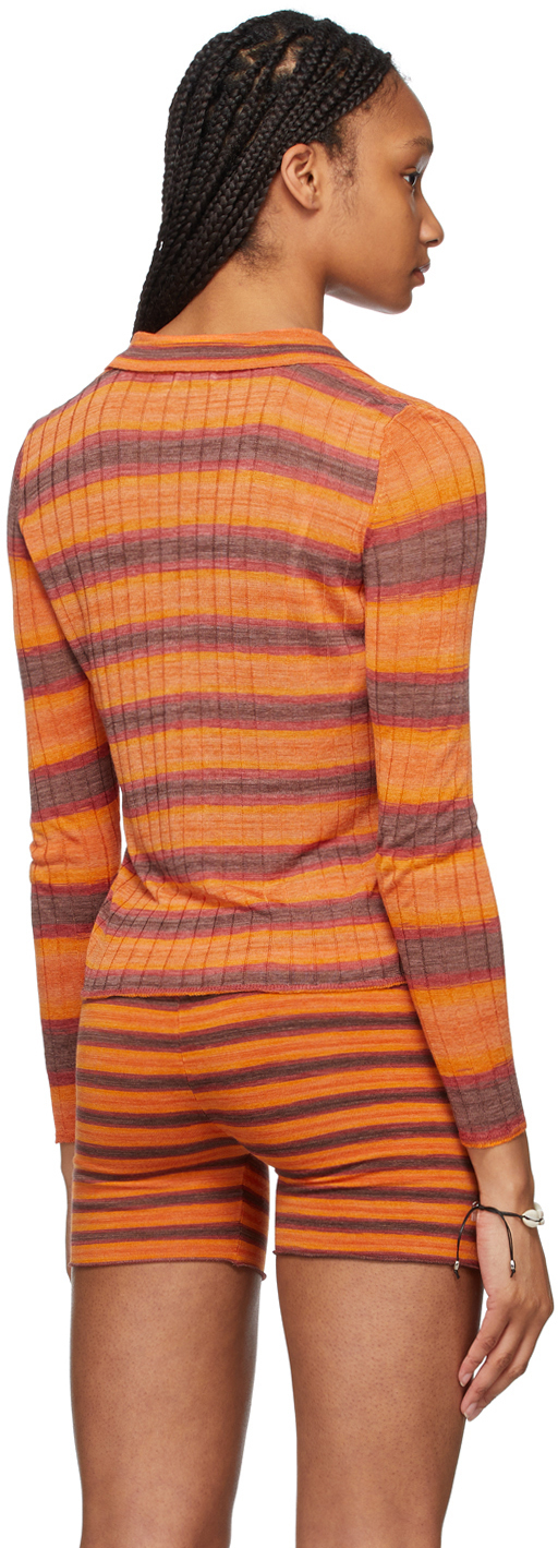 Gimaguas Orange Simi Cardigan Gimaguas
