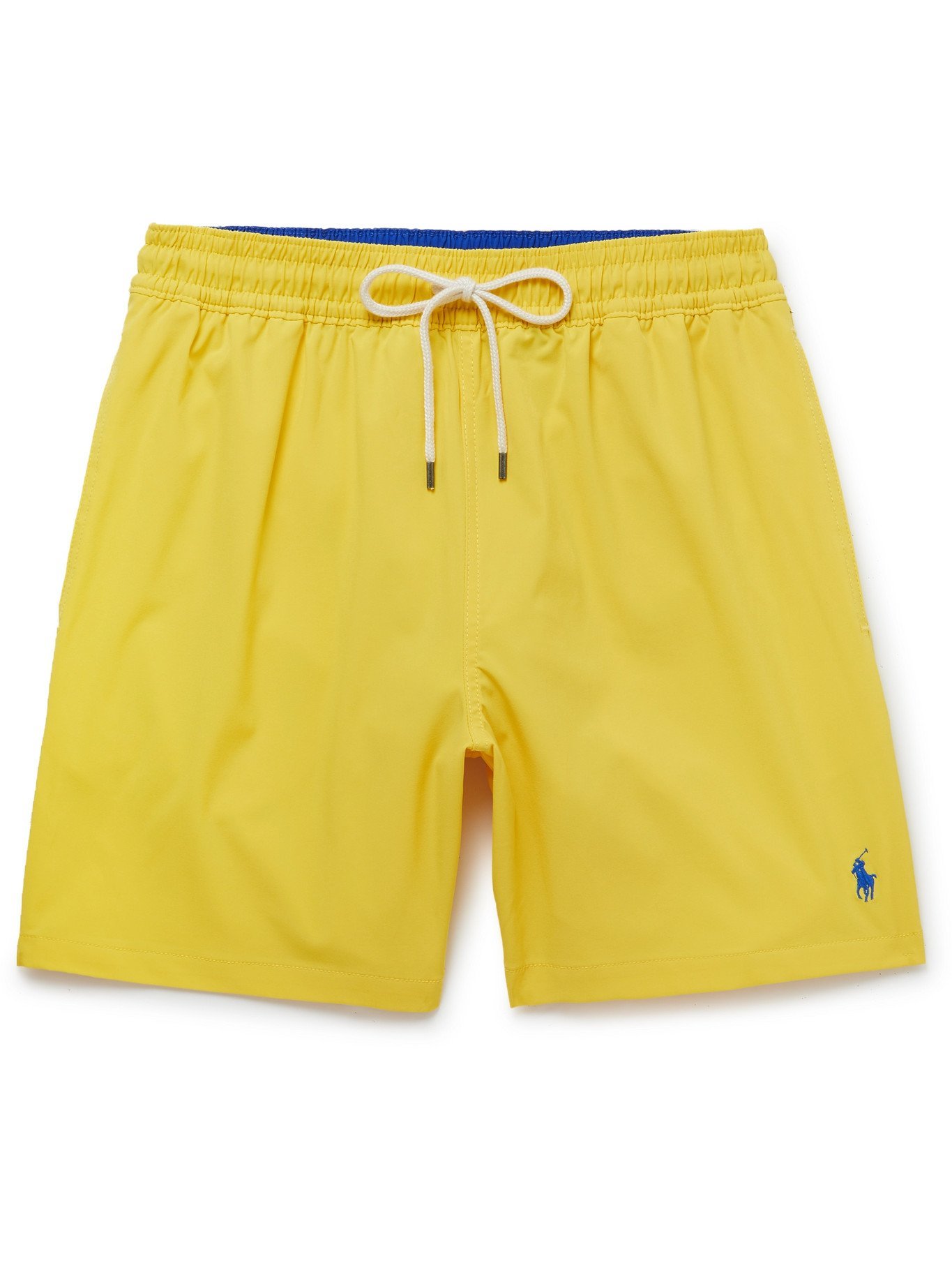 POLO RALPH LAUREN - Traveler Mid-Length Swim Shorts - Yellow - S Polo Ralph  Lauren