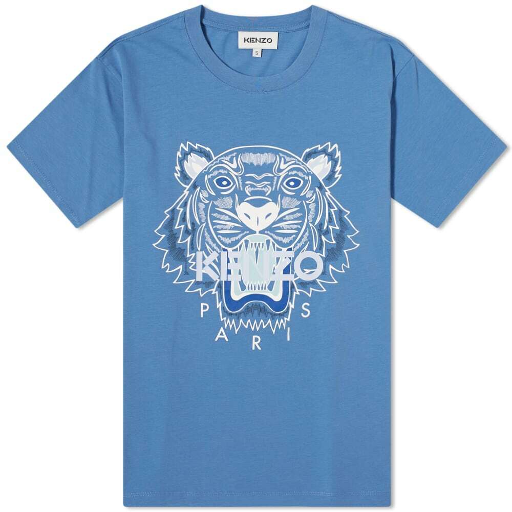 Kenzo Men's Tiger Classic T-Shirt in Sapphire Kenzo