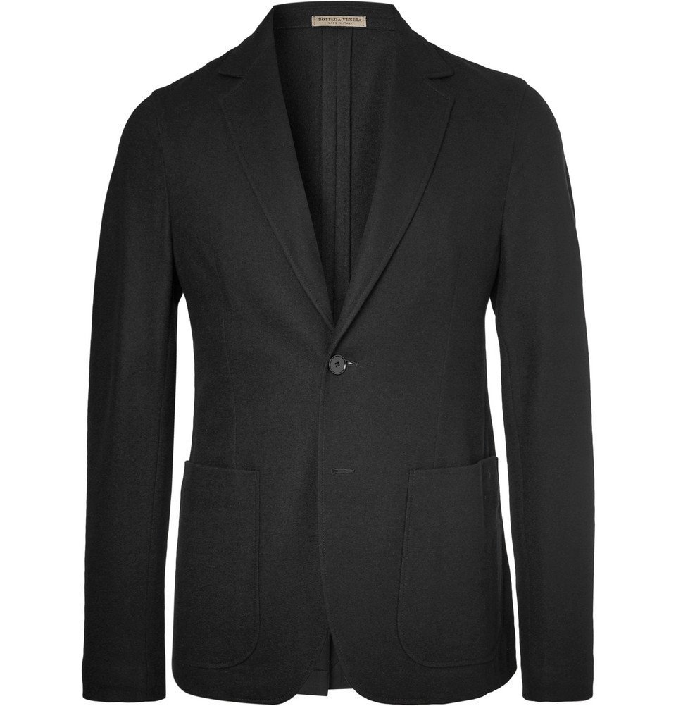 mens black cashmere blazer