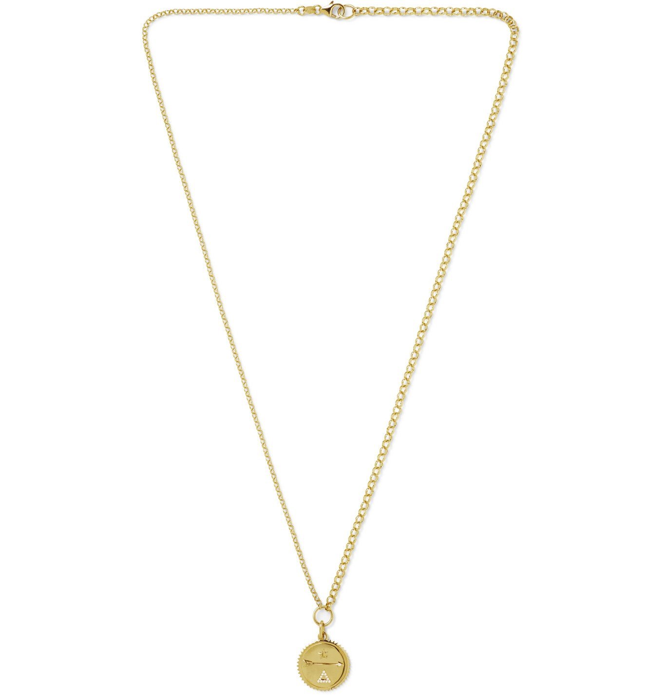 18 karat gold diamond necklace