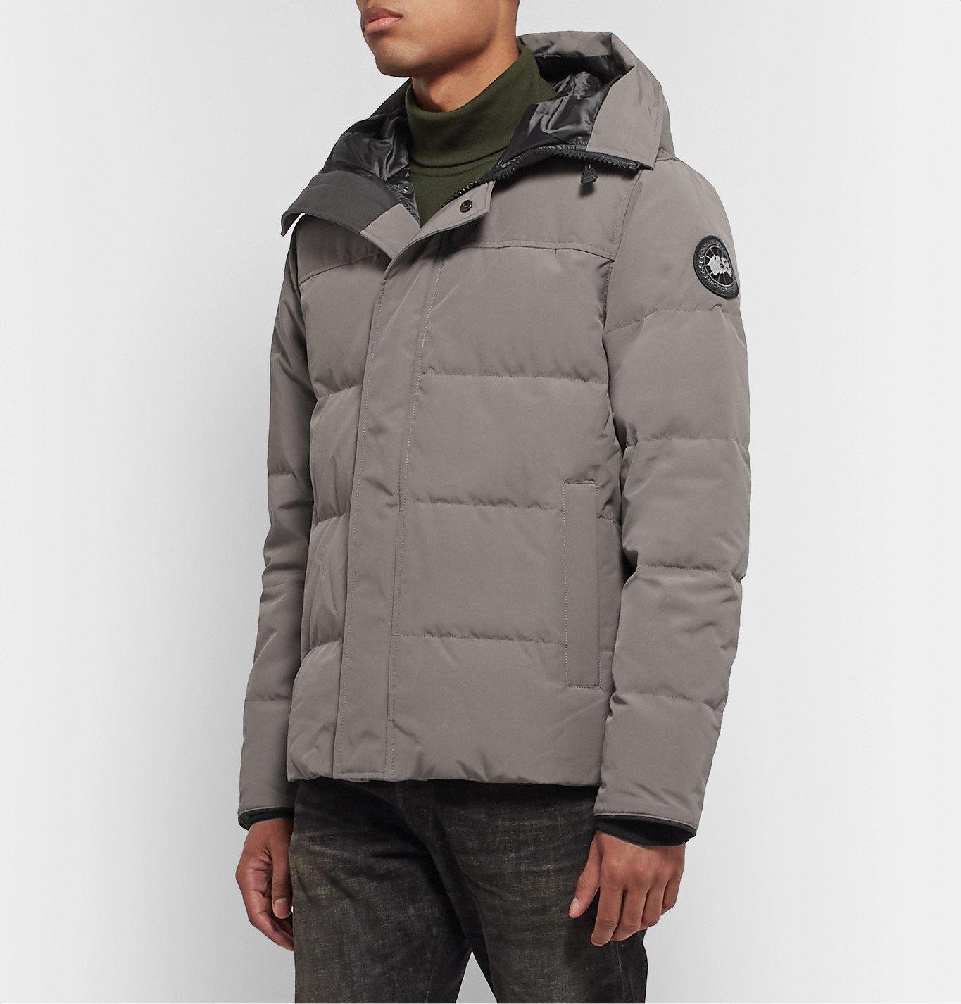 Canada Goose - MacMillan Quilted Arctic Tech Hooded Down Parka - Gray ...