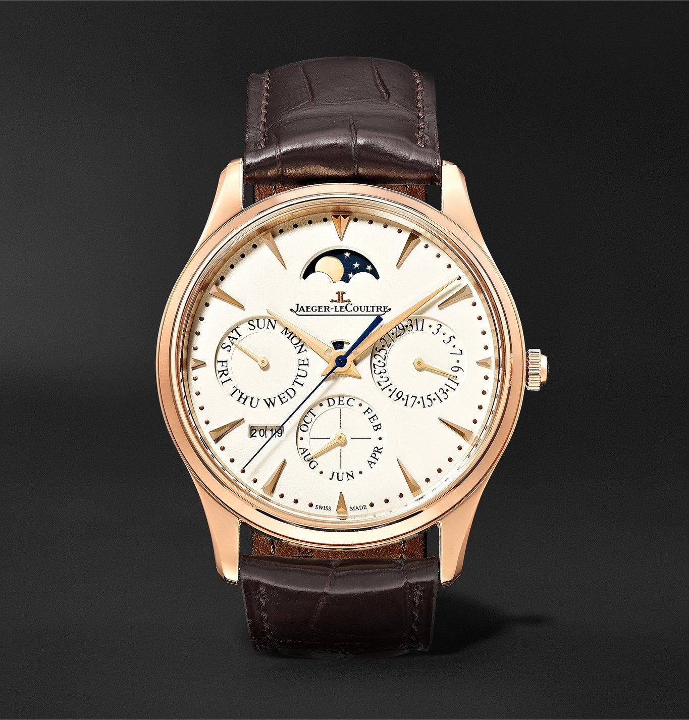 JAEGER-LECOULTRE - Master Ultra Thin Perpetual Automatic 39mm 18-Karat ...