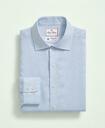 Brooks Brothers Men's X Thomas Mason Linen Poplin English Spread Collar | Light Blue