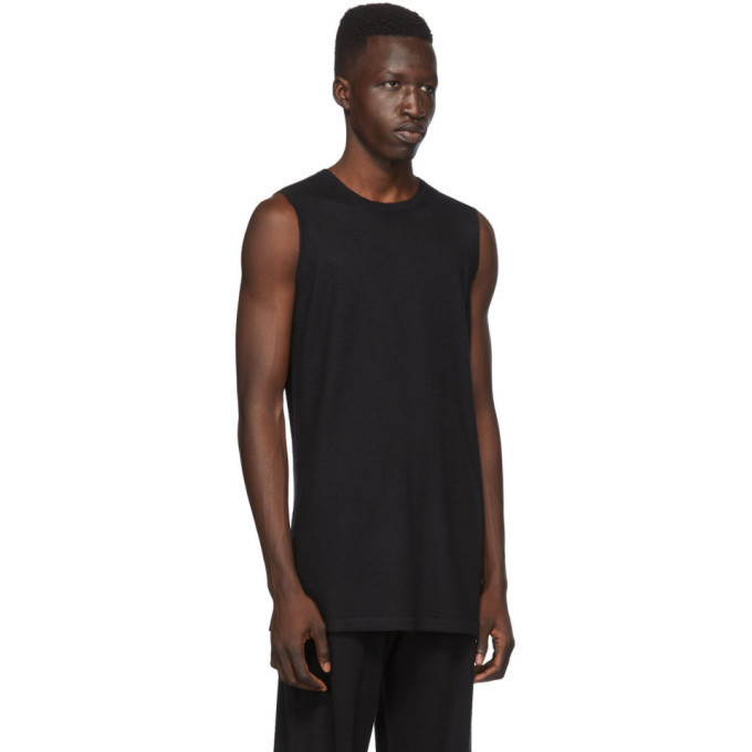 Frenckenberger SSENSE Exclusive Black Cashmere Tank Top Frenckenberger