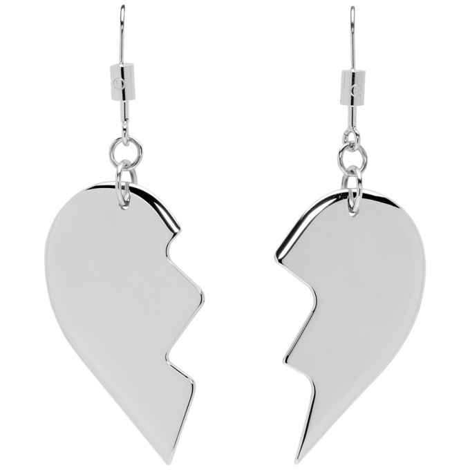 silver friendship earrings