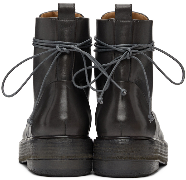 Marsèll Black Zuccolona Lace-Up Boots Marsèll