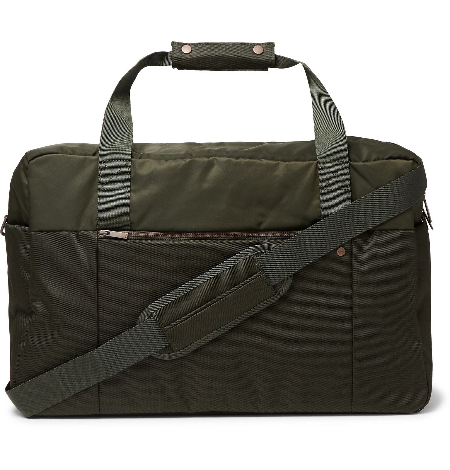 NN07 - Nylon Holdall - Green NN07