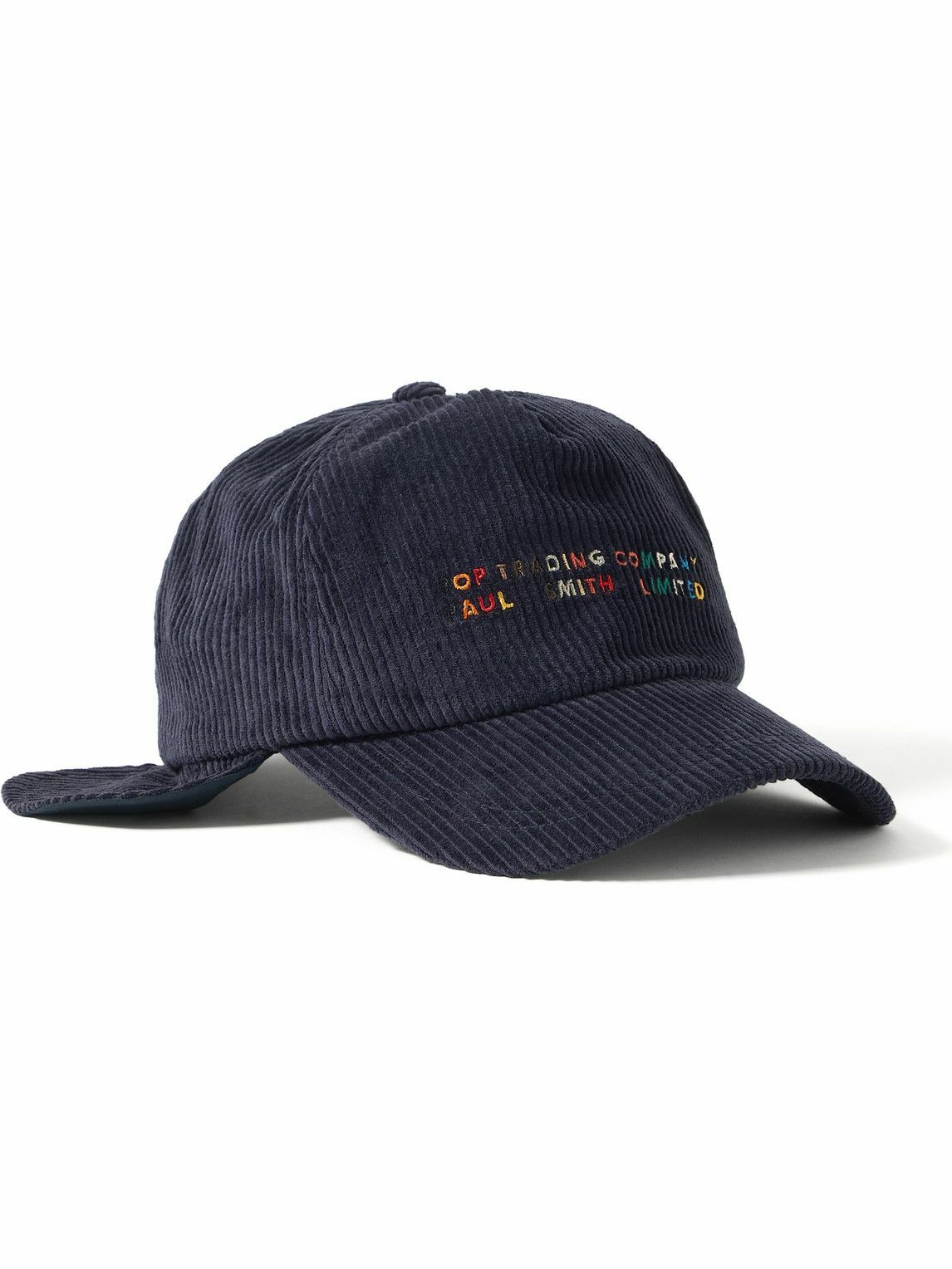 Pop Trading Company - Paul Smith Logo-Embroidered Cotton-Corduroy ...