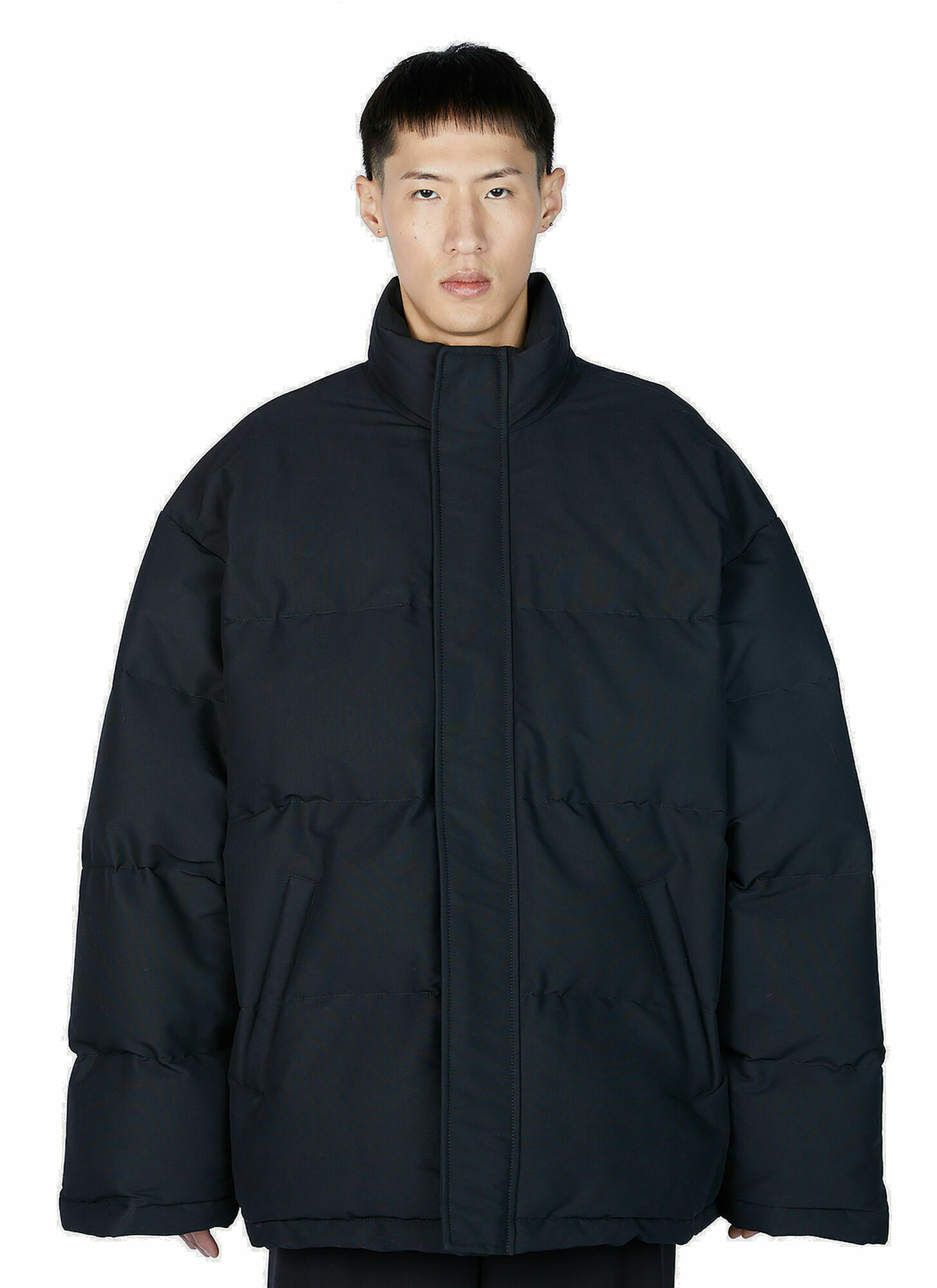 Balenciaga - Boxy Puffer Jacket in Black Balenciaga
