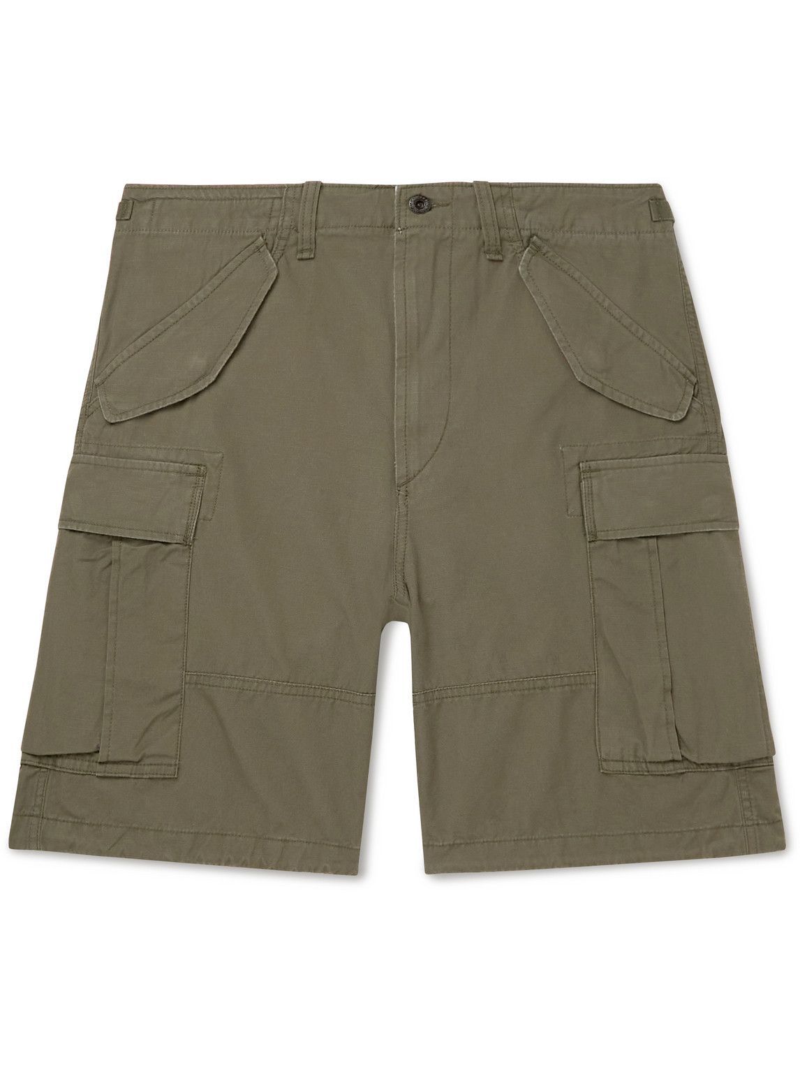 Polo Ralph Lauren - Straight-Leg Cotton-Ripstop Cargo Shorts - Green