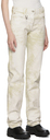 1017 ALYX 9SM Off-White Treated 6 Pocket Jeans