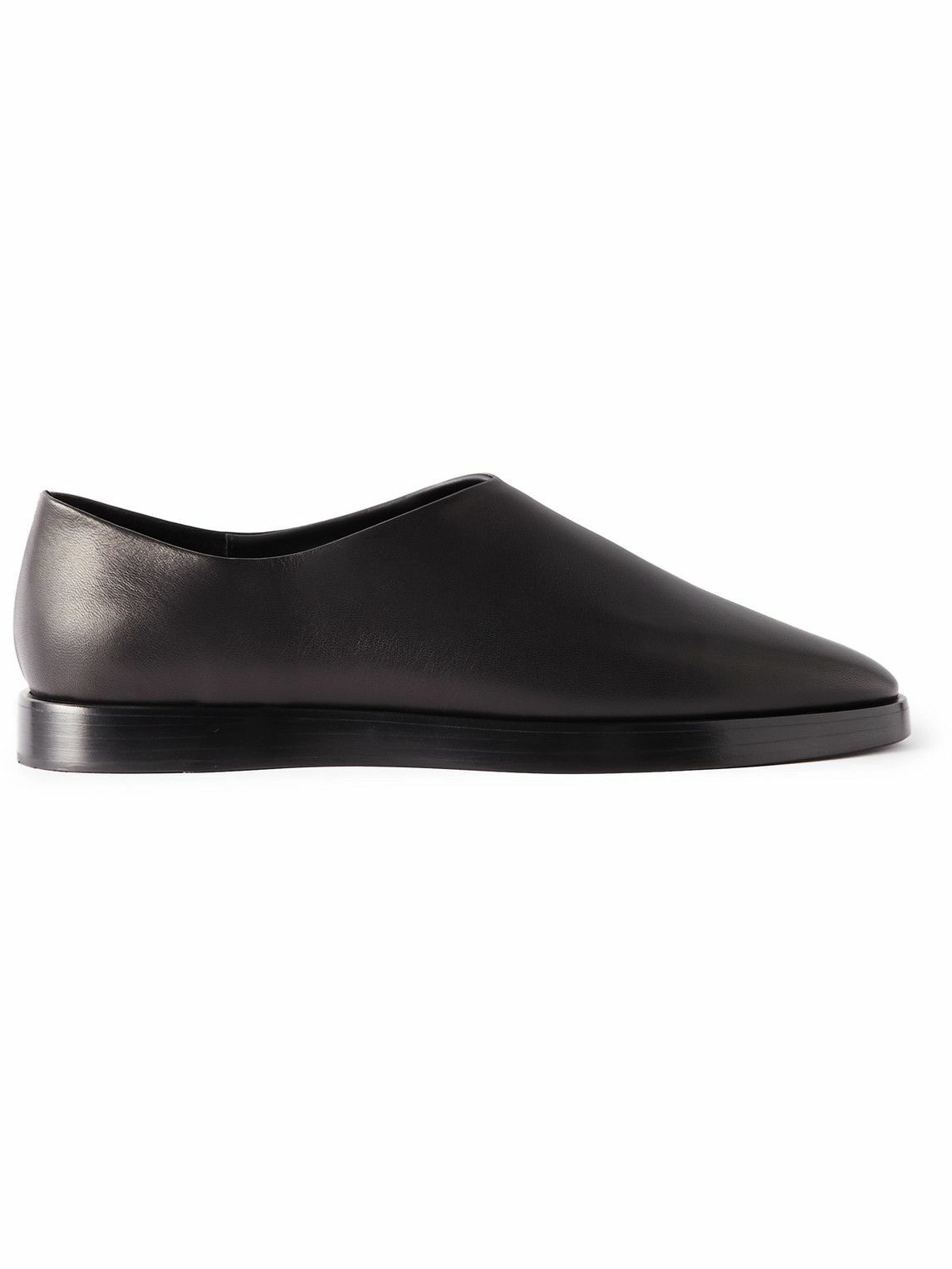 Fear of God - Eternal Collapsible-Heel Leather Loafers - Black Fear Of God