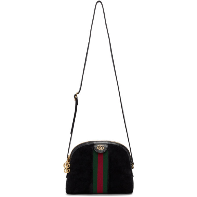 gucci ophidia black suede