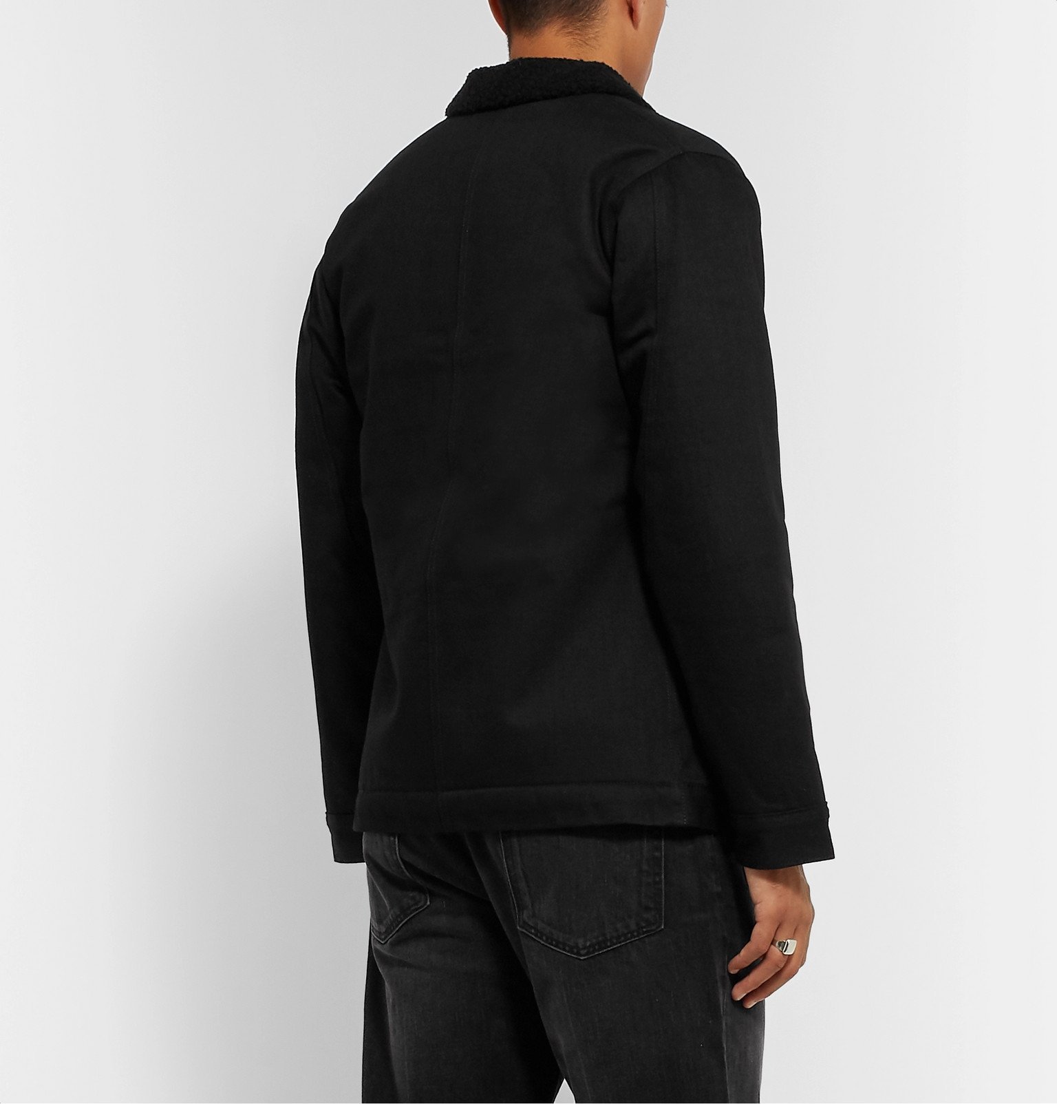 BILLY - Fleece-Lined Denim Jacket 