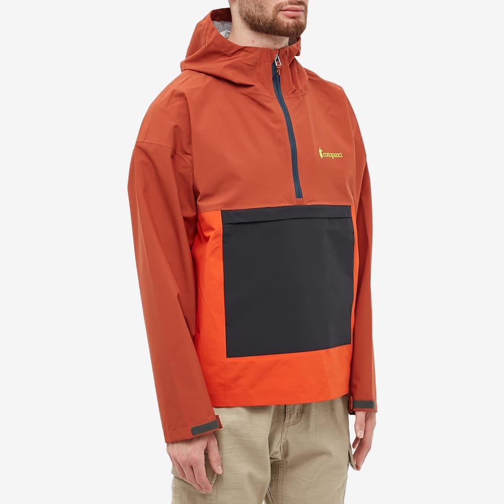 Cotopaxi Men's Cielo Rain Anorak in Spice Cotopaxi