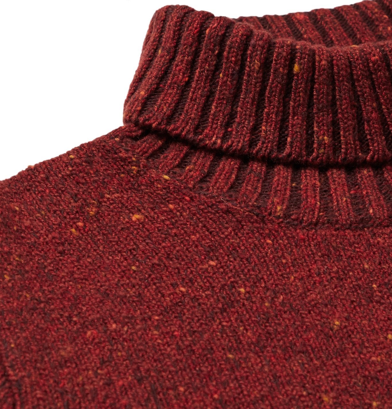 Inis Meáin - Donegal Merino Wool and Cashmere-Blend Rollneck Sweater ...