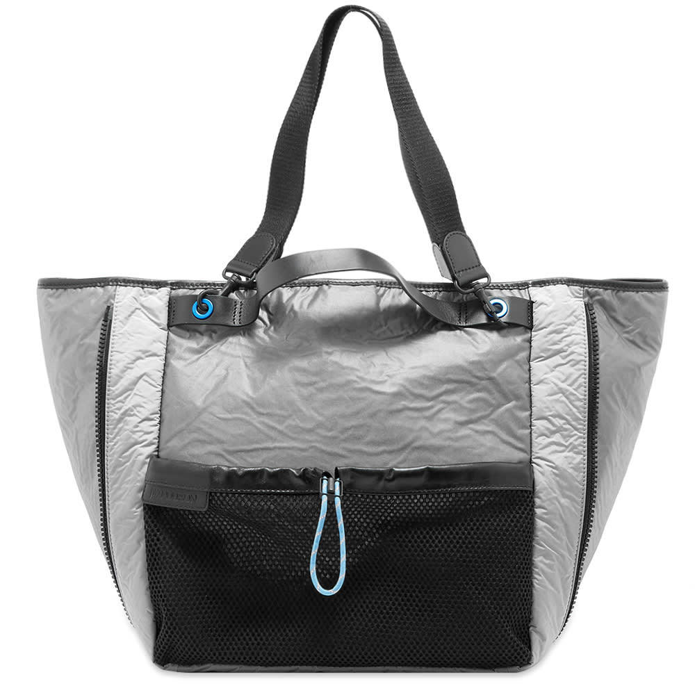 nylon zip tote