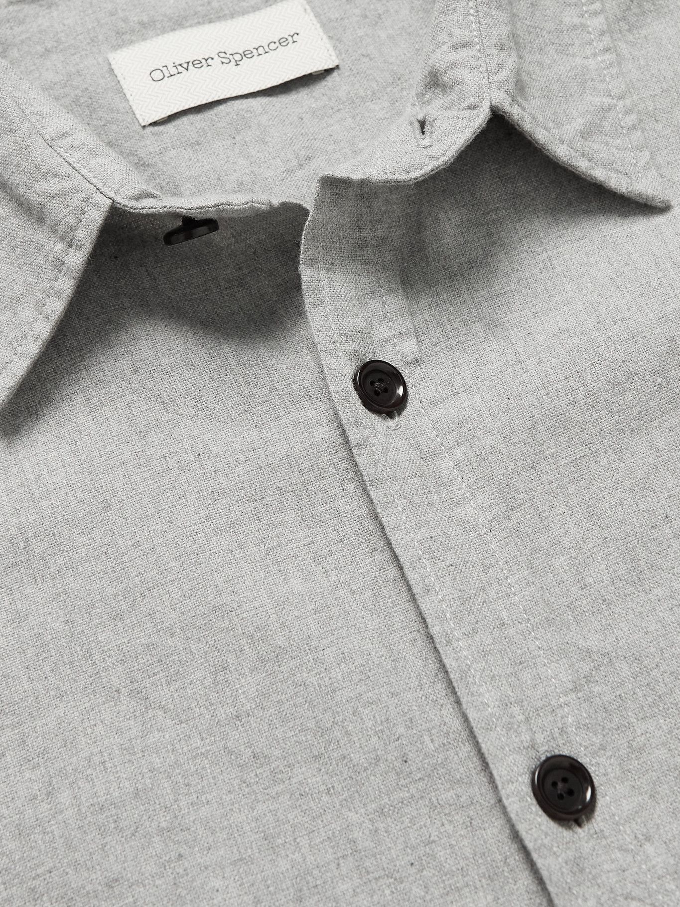 Oliver Spencer - New York Special Cotton Shirt - Gray