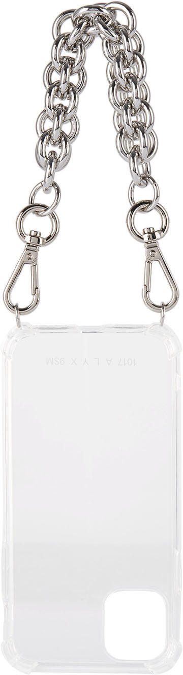 Photo: 1017 ALYX 9SM Transparent Chunky Chain iPhone 11 Case