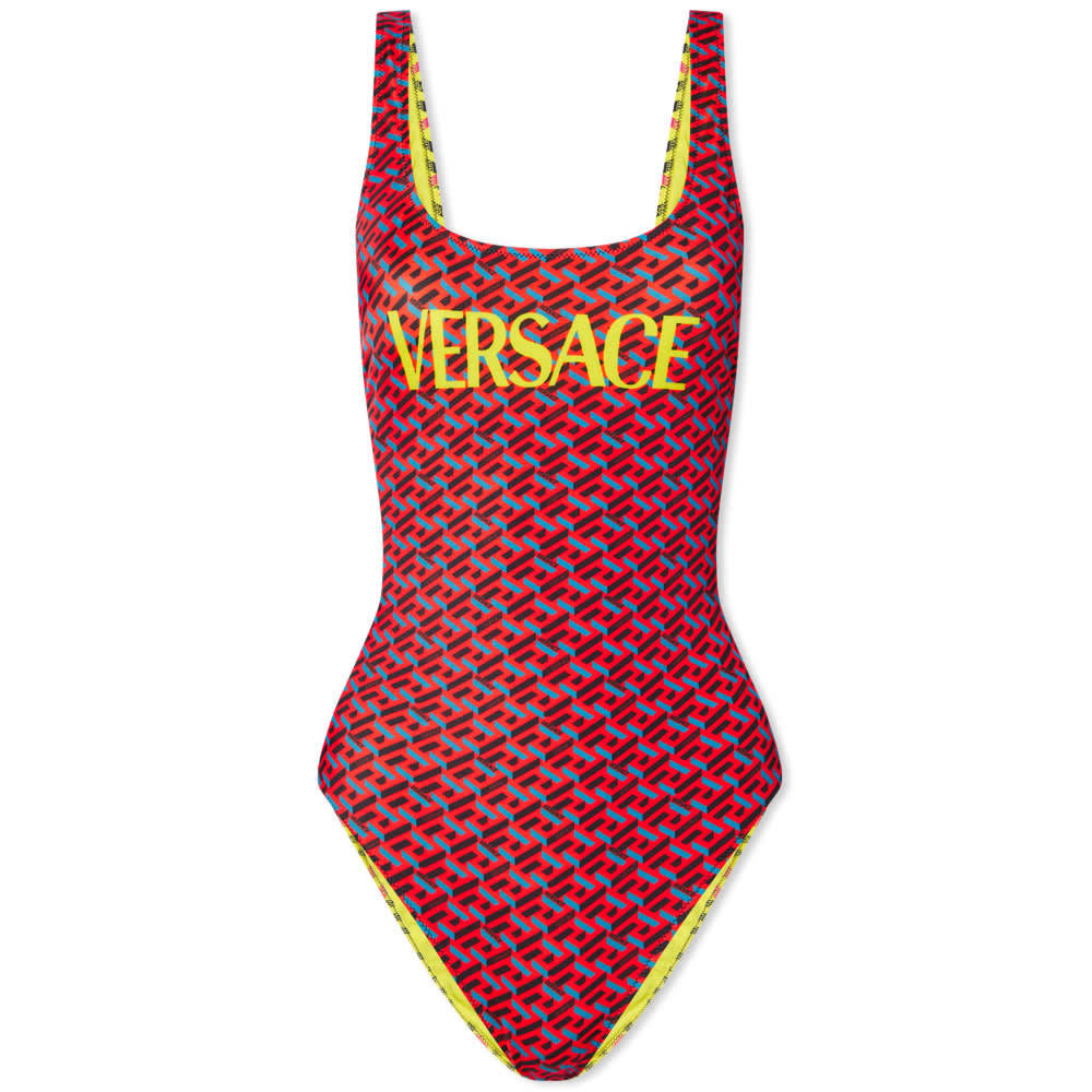 Versace Logo Swim Bottoms - Men's 6