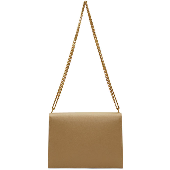 Saint Laurent Taupe Medium Cassandra Bag Saint Laurent