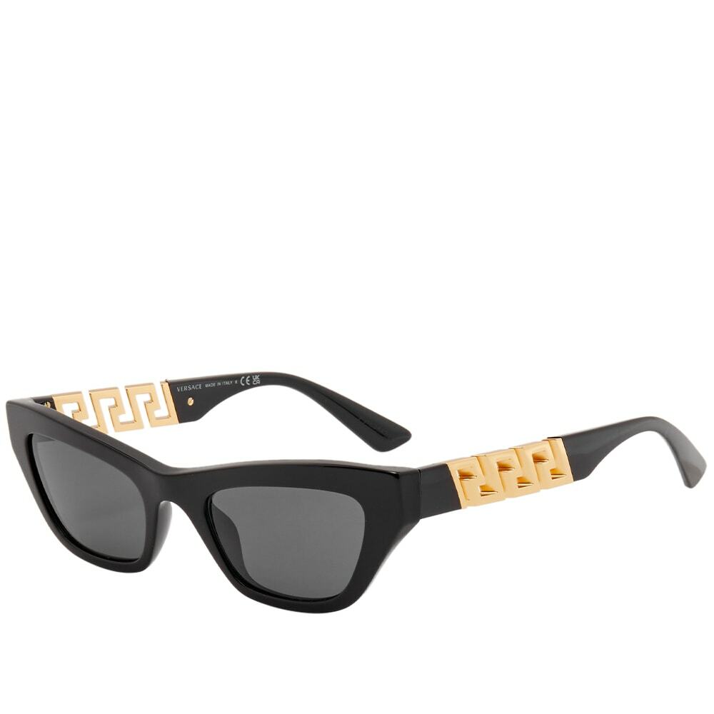 Versace Eyewear Women's VE4419 Sunglasses in Black Versace