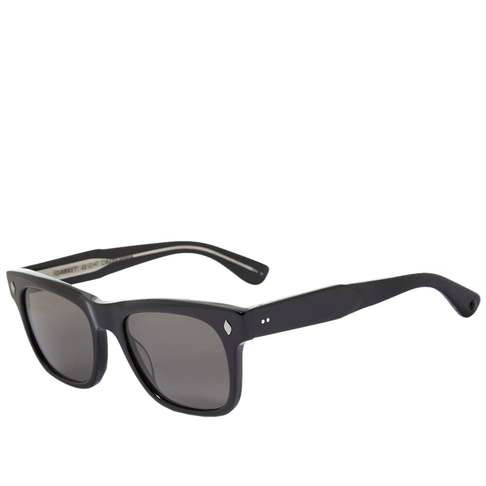 Garrett Leight Troubadour Sunglasses in Black/Grey Garrett Leight