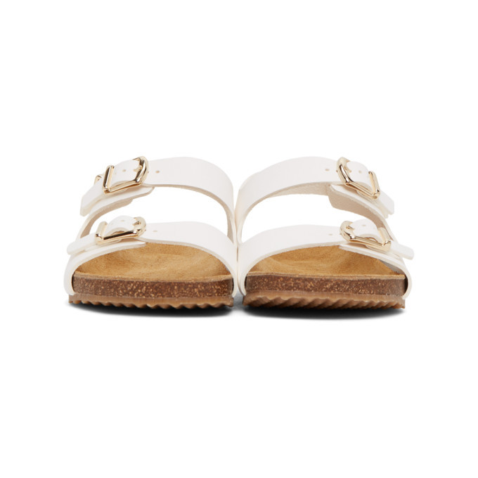 Mansur Gavriel White Cloud Sandals Mansur Gavriel