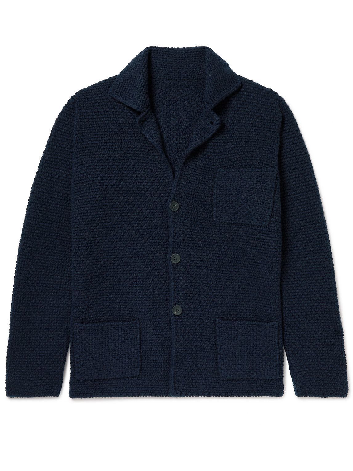 Anderson & Sheppard - Slim-Fit Textured Wool and Cashmere-Blend ...