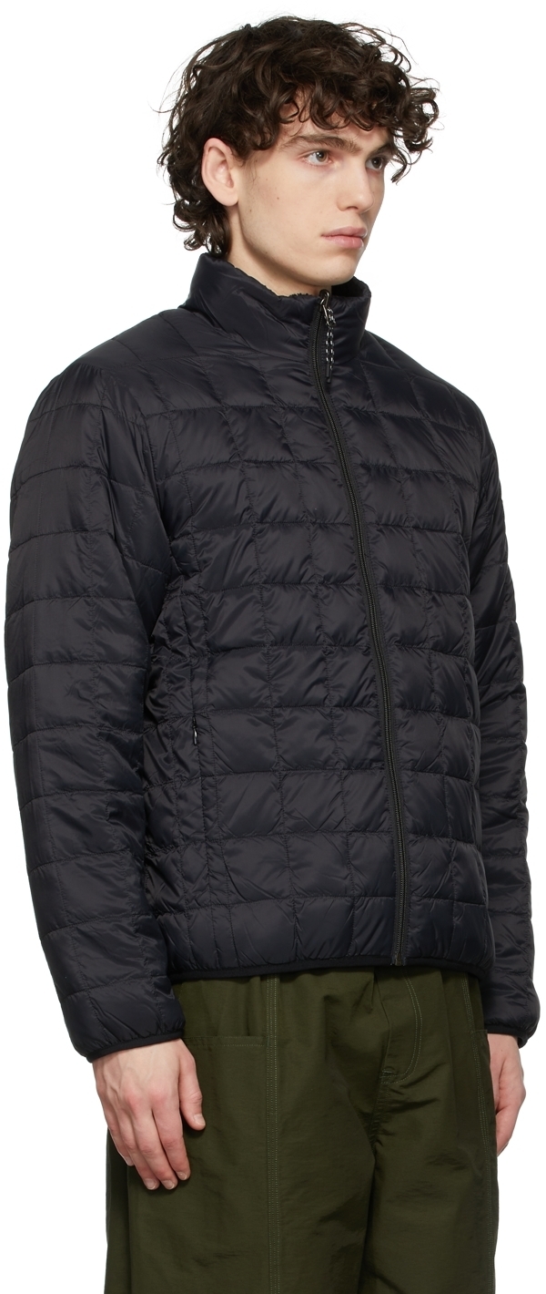 TAION Reversible Black Quilted Down Jacket Taion Extra