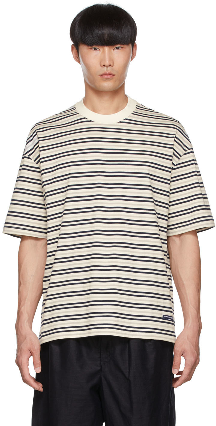 Comme des Garçons Homme Off-White Cotton T-Shirt Comme des Garcons Homme